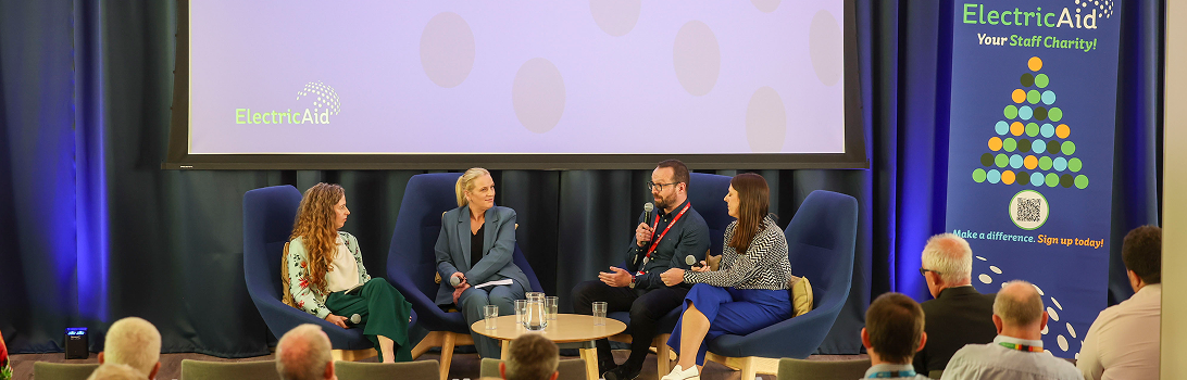 Panel Discussion at the AGM. Left to right - Orla Burke, Mary Kavanagh, Timothy Hurley, Nicola O'Leary